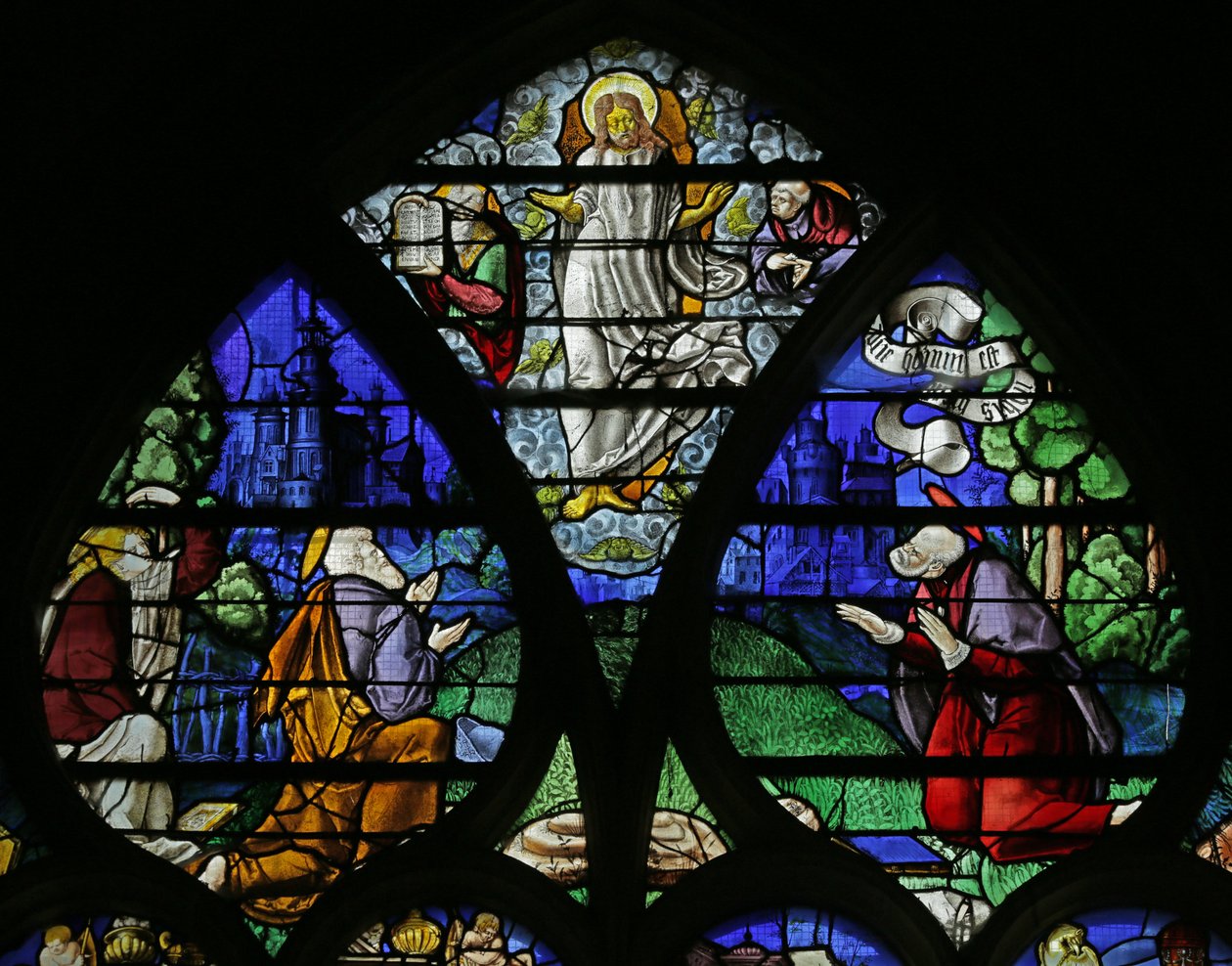 Janela representando a Transfiguração, 1532 de French School
