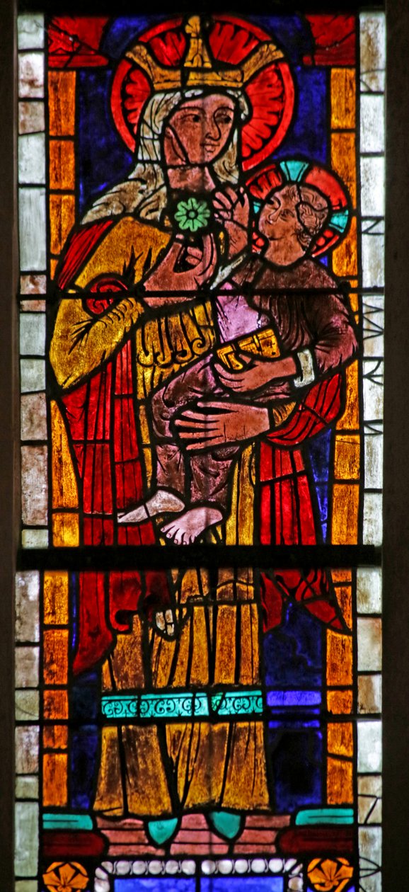 Janela da Igreja de São João Batista, 1275-90 de French School