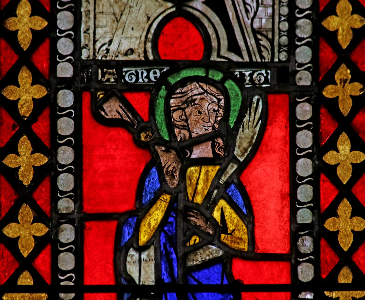 Janela da Igreja de São João Batista, c.1275 de French School
