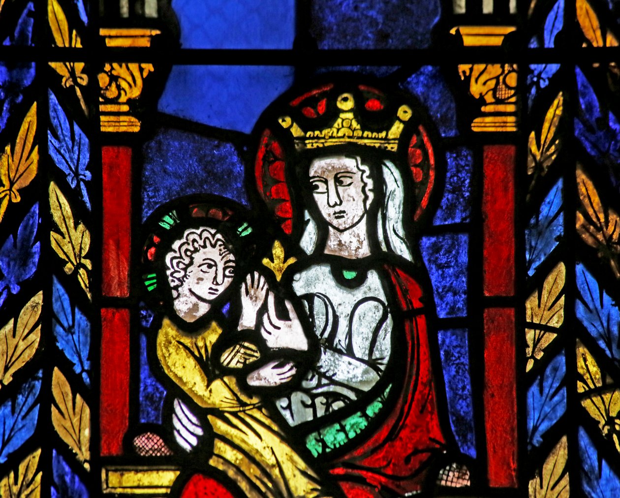 Janela da Igreja de São João Batista, c.1275 de French School