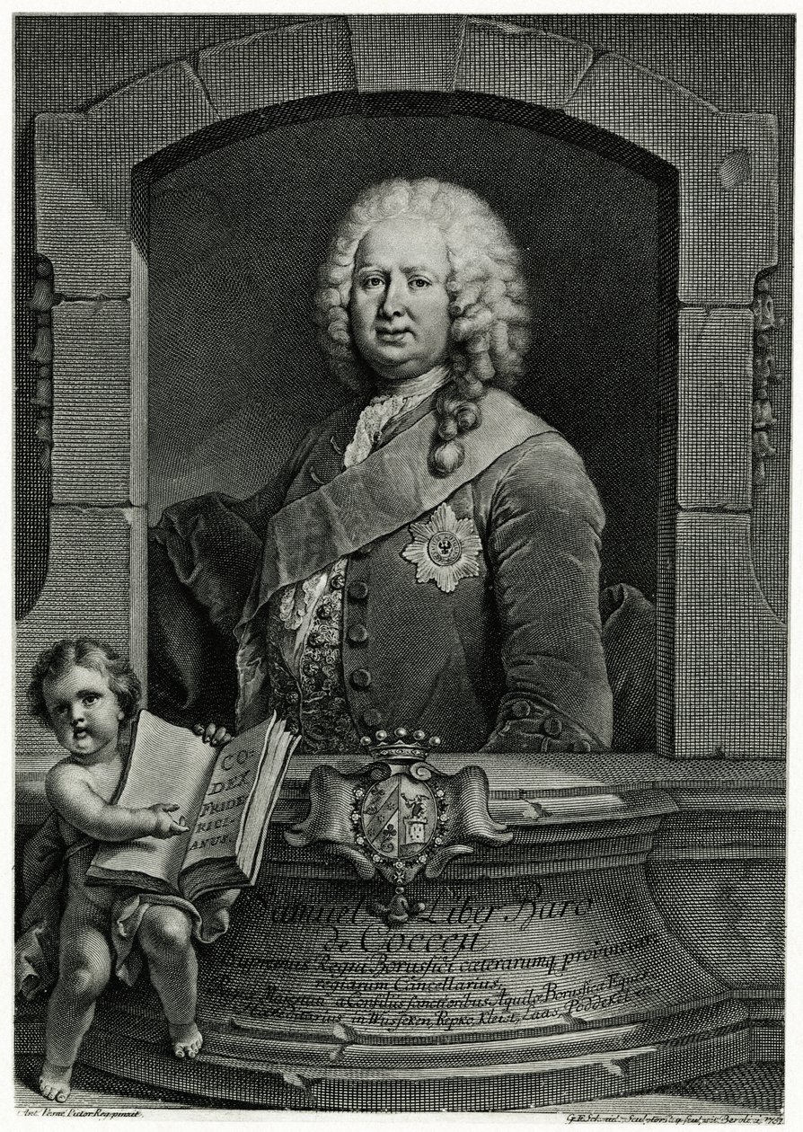 Samuel de Cocceji, 1884-90 (fototipo) de German School