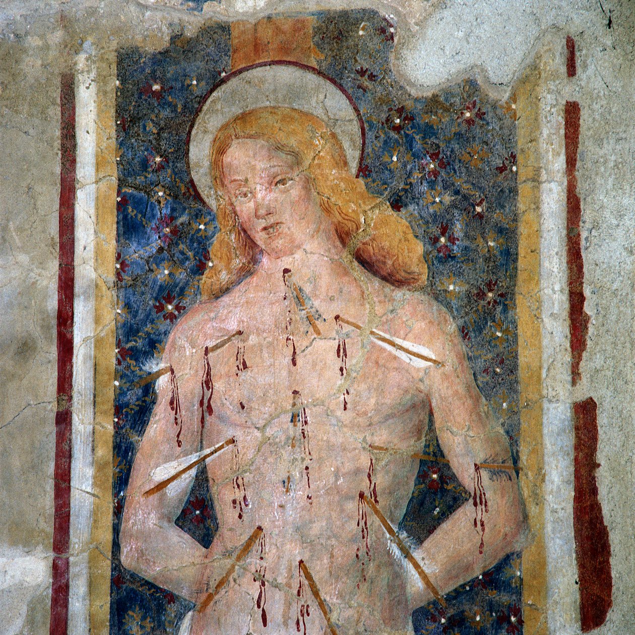 São Sebastião, Igreja de San Michele Arcangelo, Schifanoia, Narni de Italian School