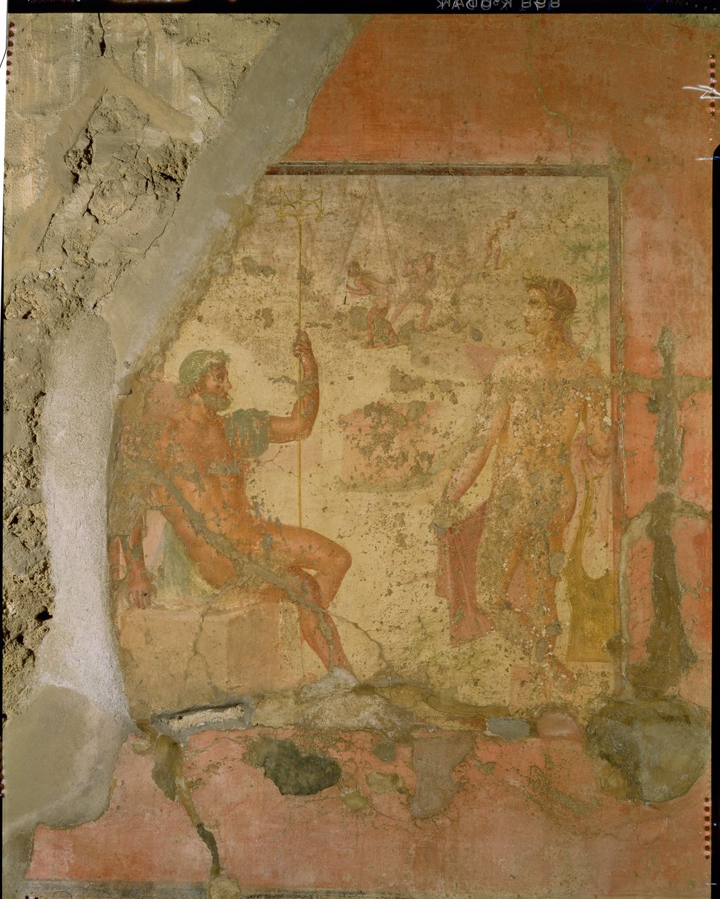 Netuno e Apolo, romano, primeiro século de Roman