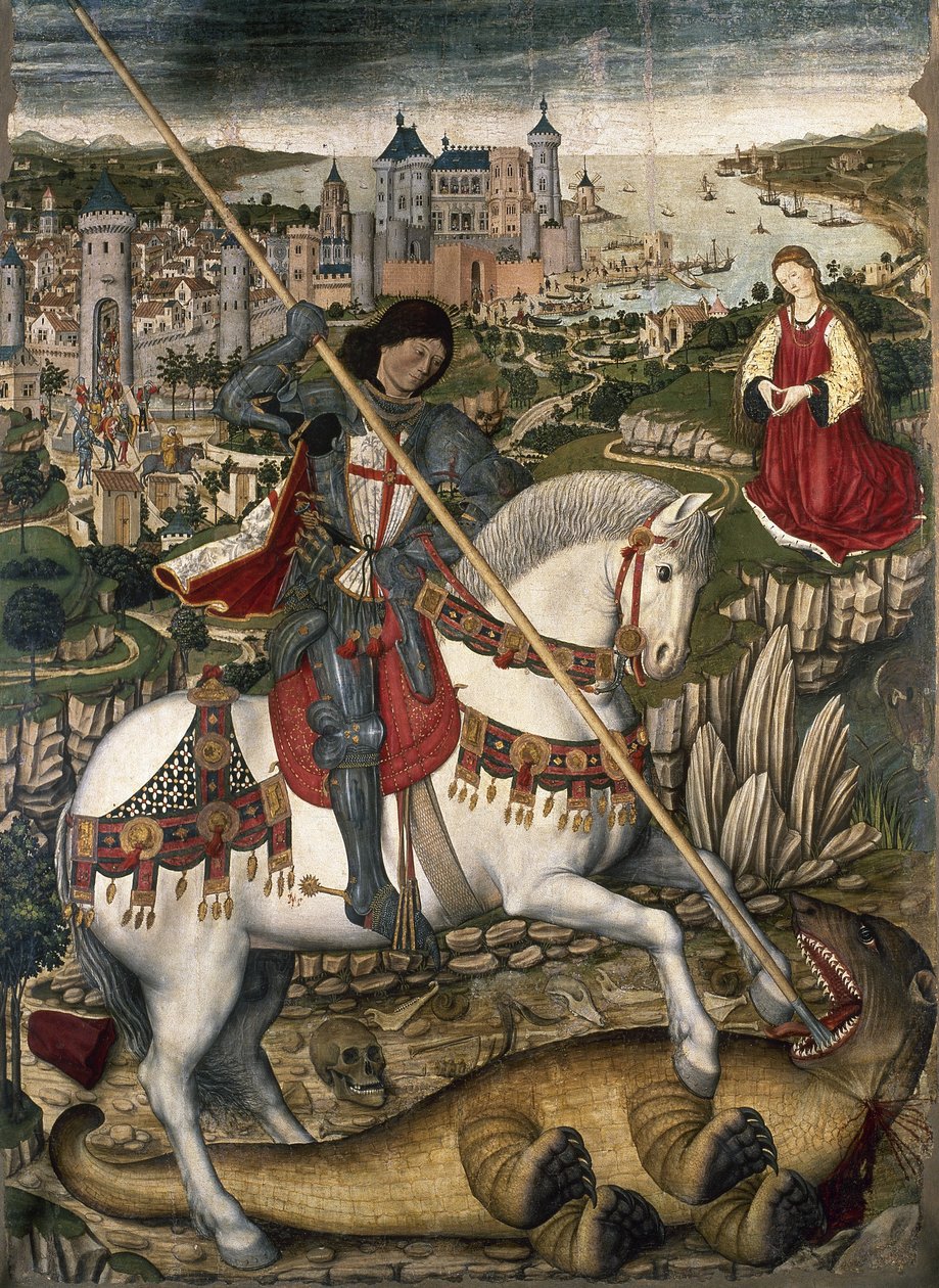 Pere Niçard, Sant Jordi (São Jorge), 1470 de Spanish School