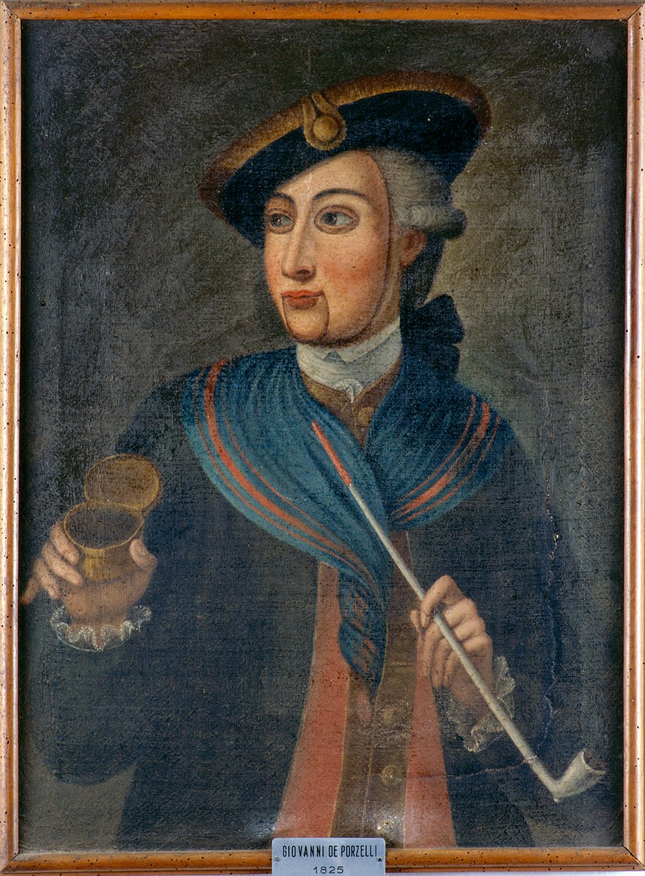Retrato de Giovanni de Porzelli, 1825 de Unknown