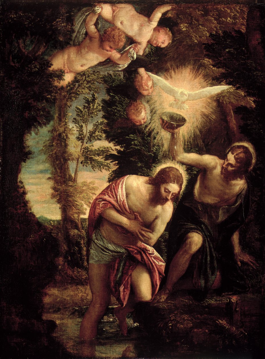 Batismo de Cristo de Paolo Veronese