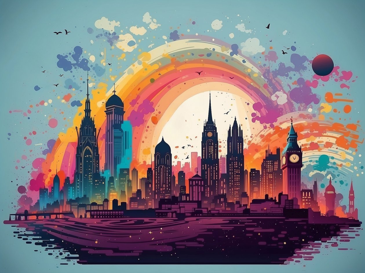 Cidade do Espaço 2 de Mario Witt