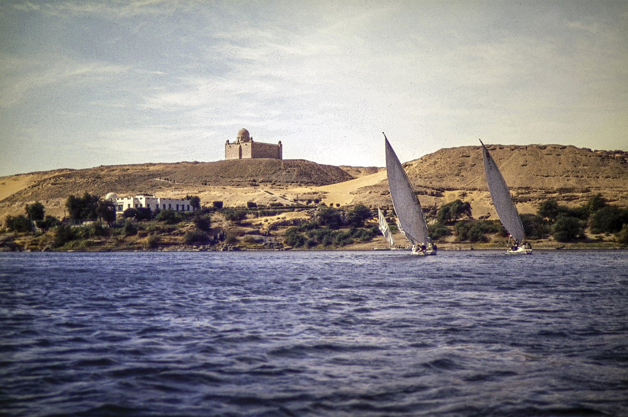 Barcos no Nilo de Detlef B. Fischer