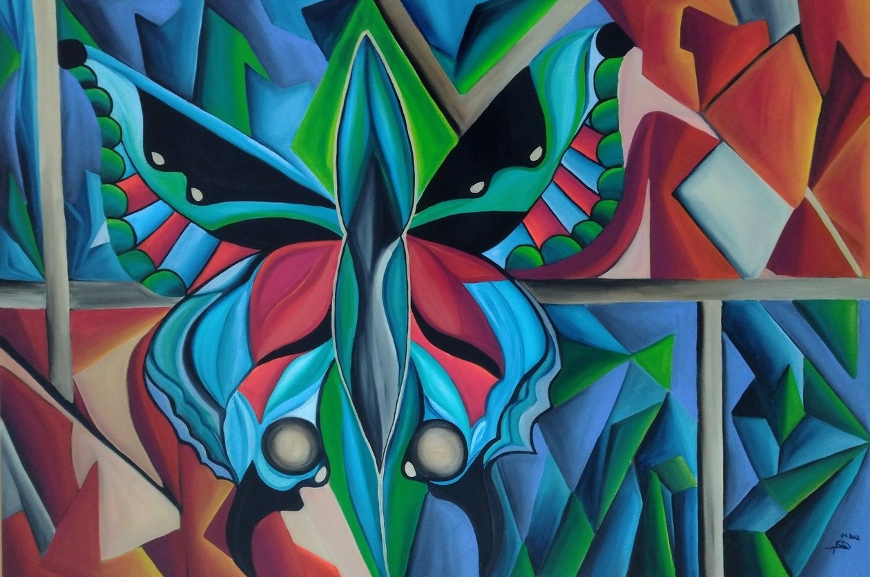 Borboleta pseudónimo coruja de GilhausArt