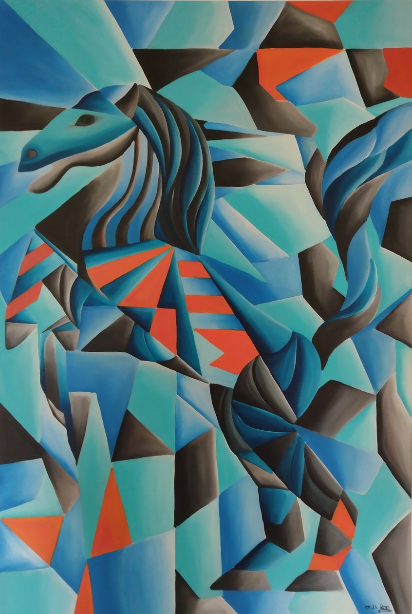 Cavalos de potência de GilhausArt