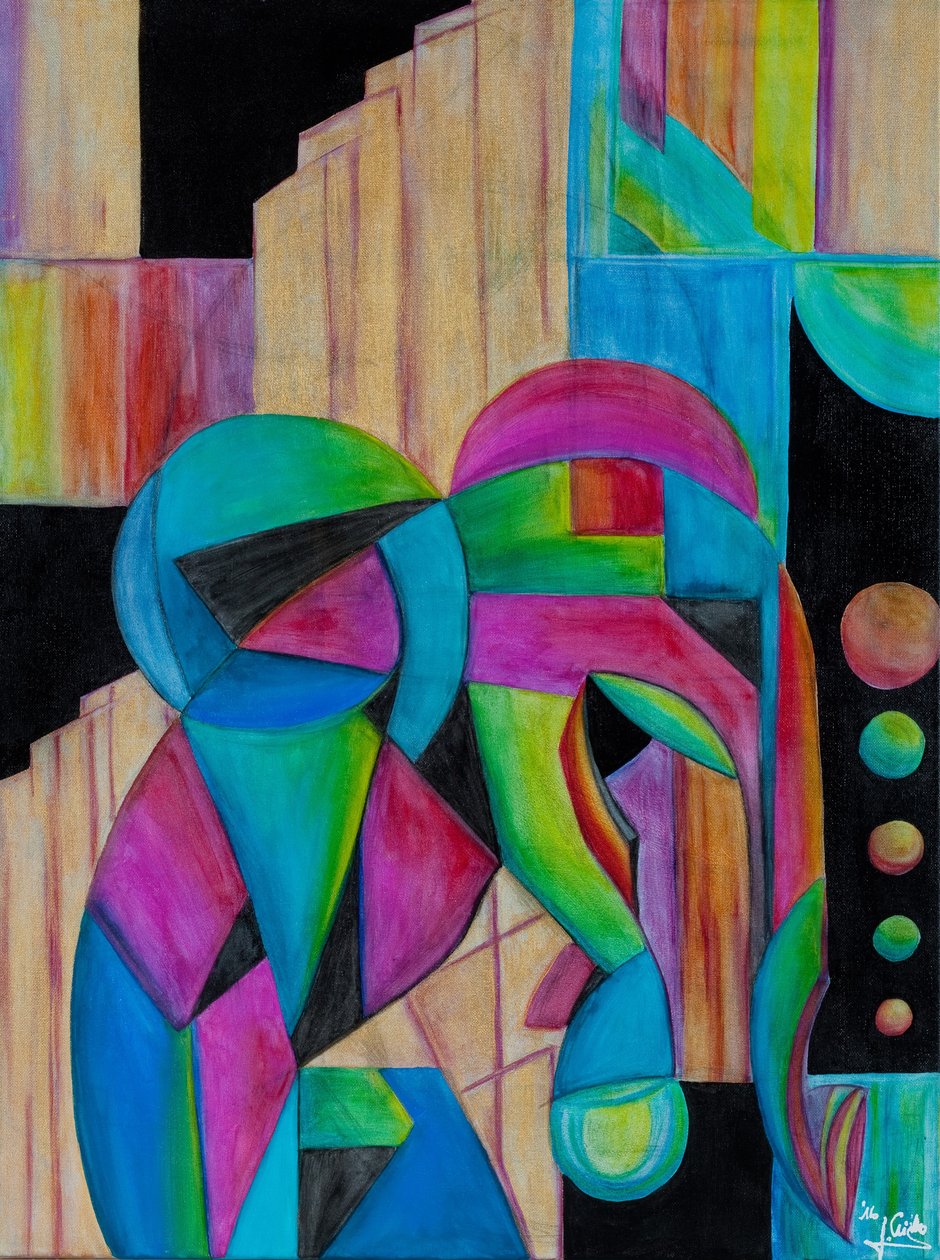 Elefante no trabalho de GilhausArt
