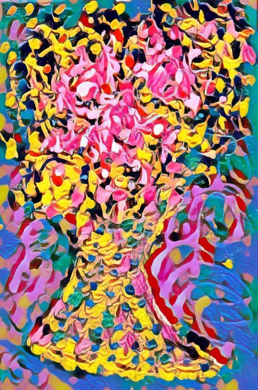 Composição floral. de Margareta Uliarte
