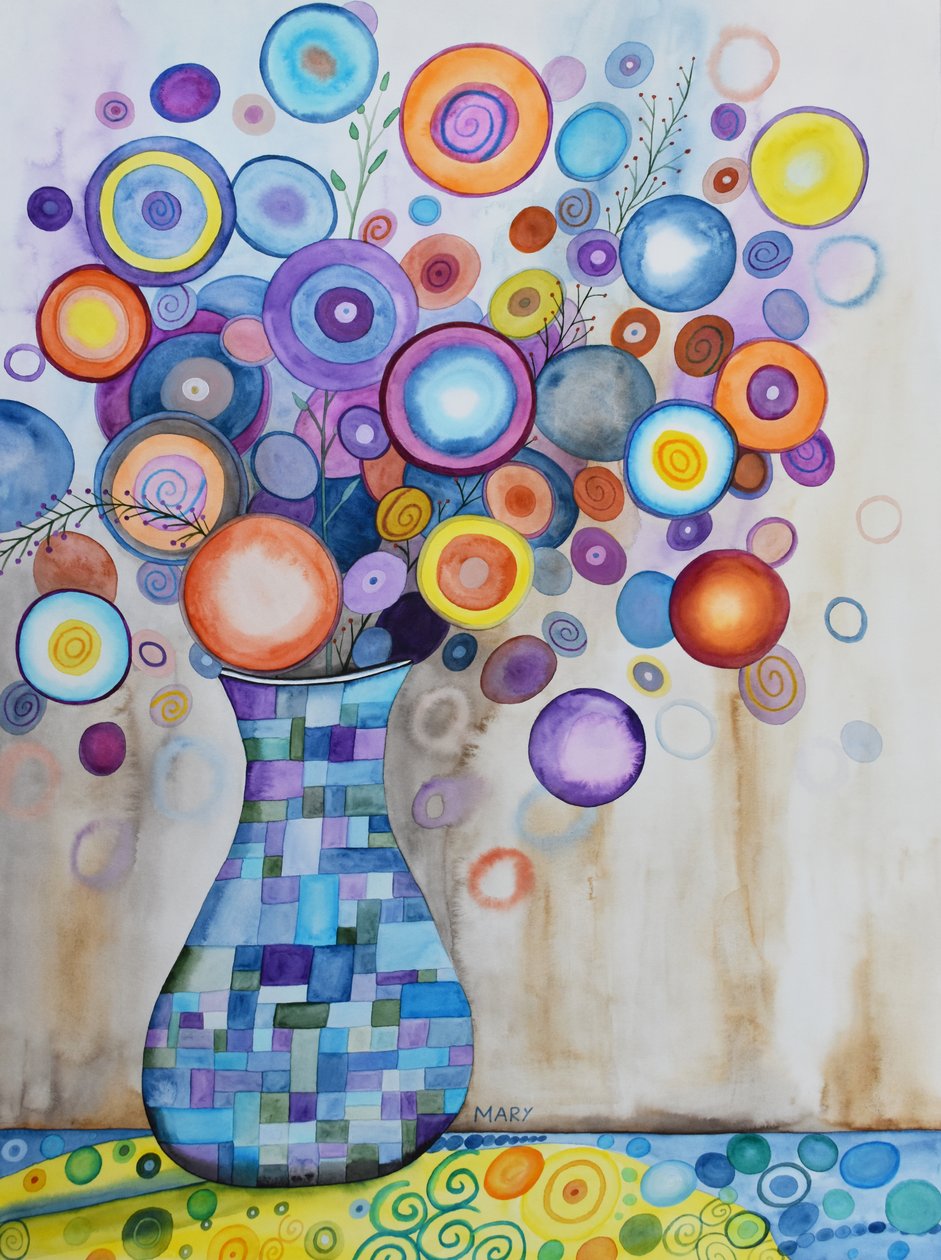 Bouquet de fantasia de Marys Watercolors