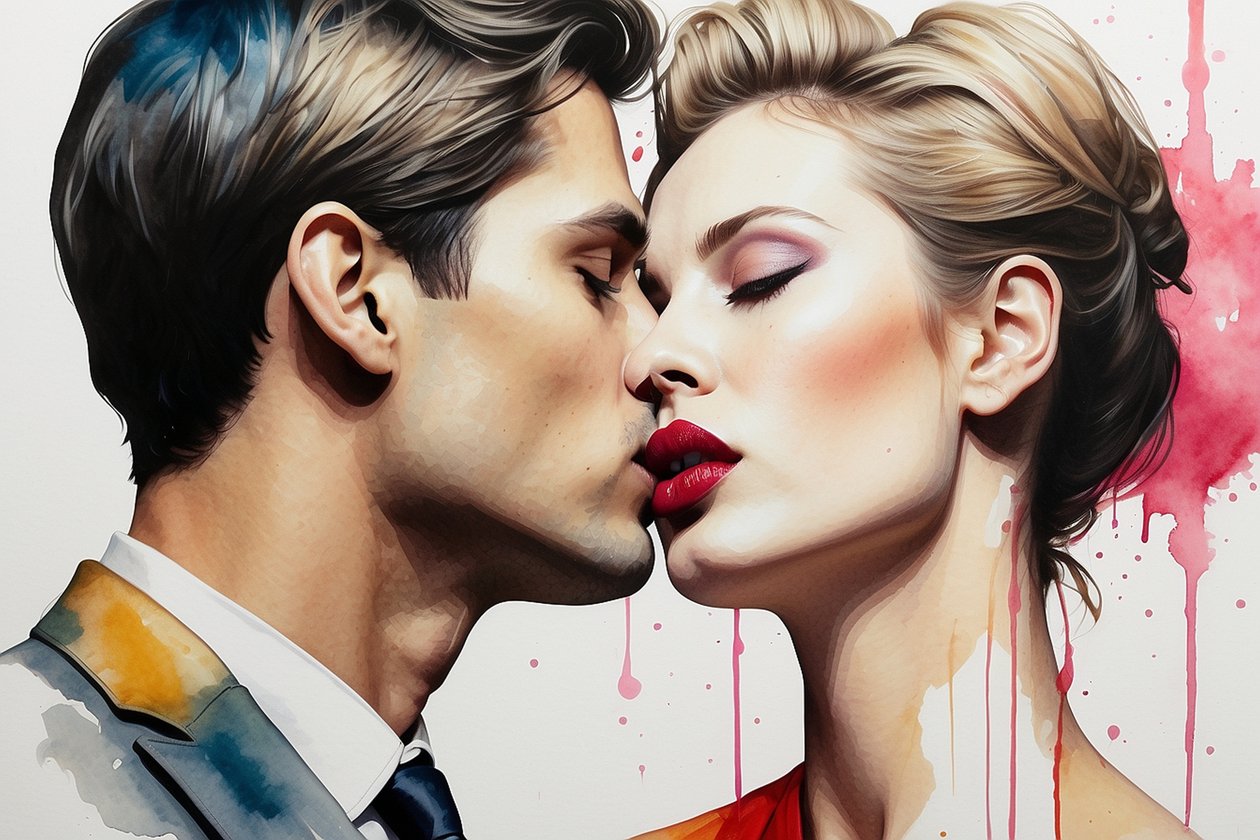 Beijo Pop Art W51 de Mario Witt