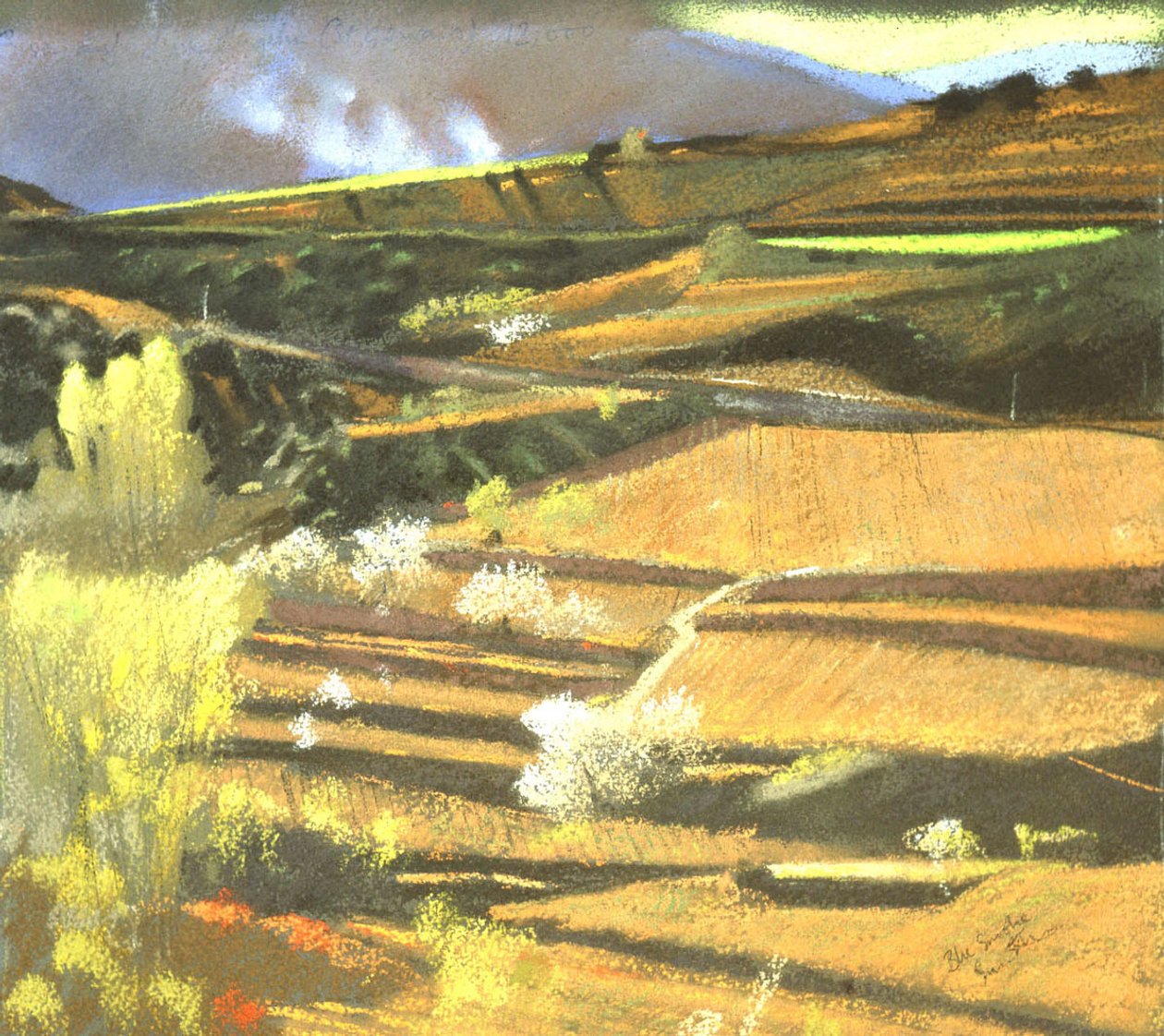 Azulfumaça 40x50 de Simon Fletcher