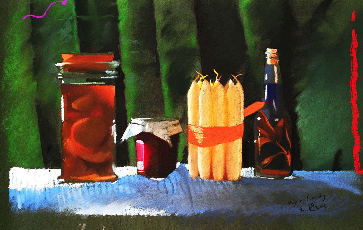 A noite antes do Natal 40x60 de Simon Fletcher
