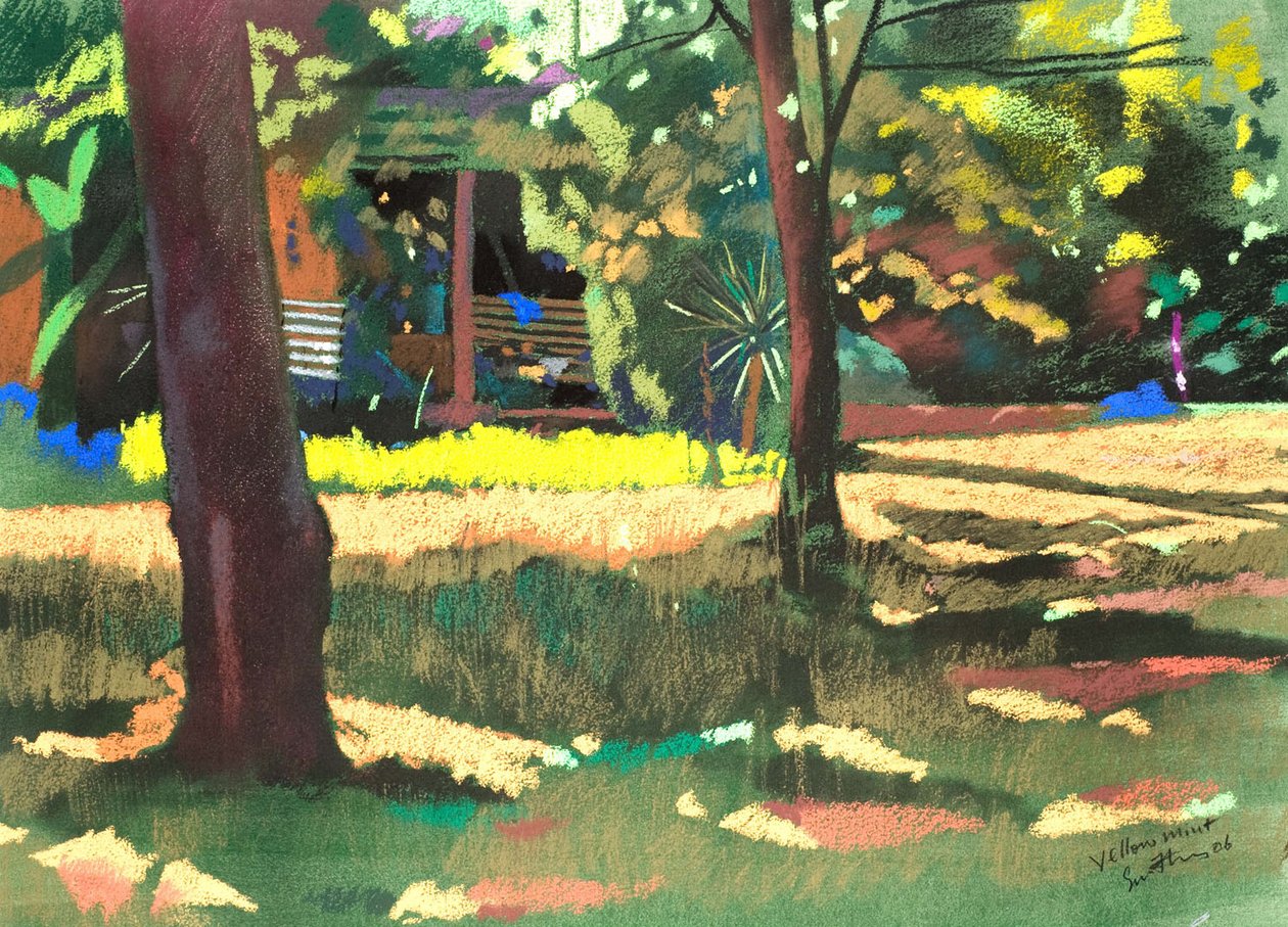 Amarelo menta 54x74 de Simon Fletcher