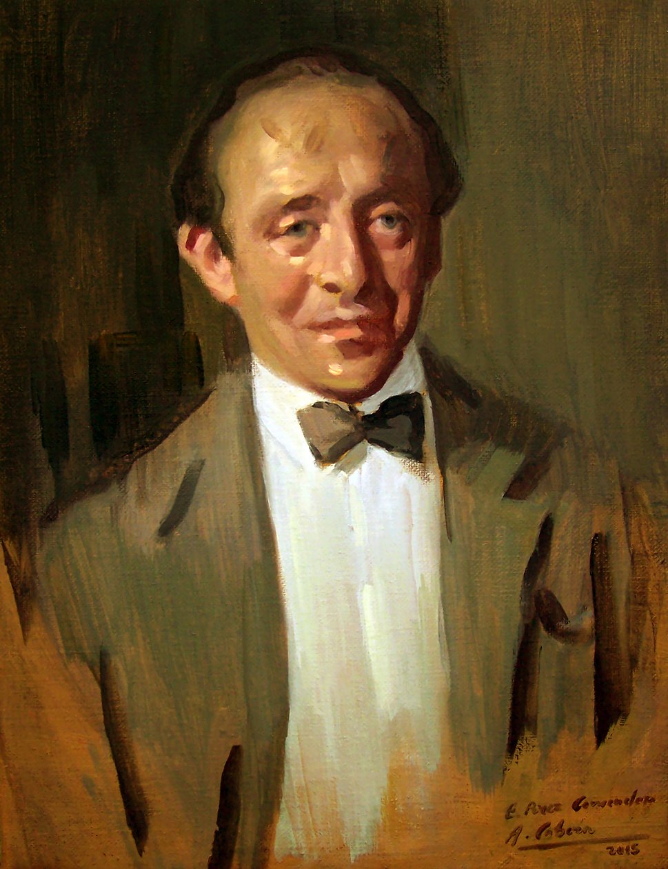 Retrato de Enrique Pérez Comendador de Alejandro Cabeza