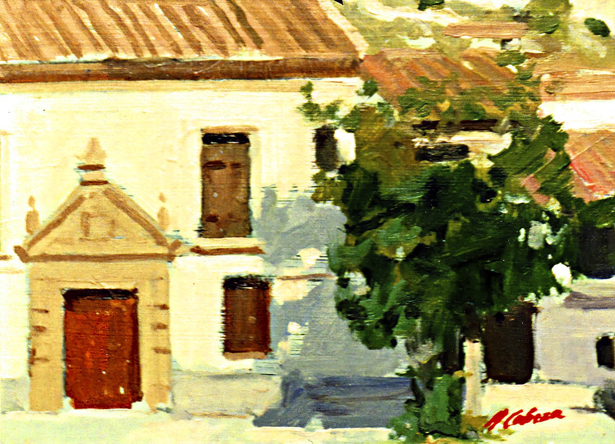 Pintura Valenciana - Alpuente de Alejandro Cabeza