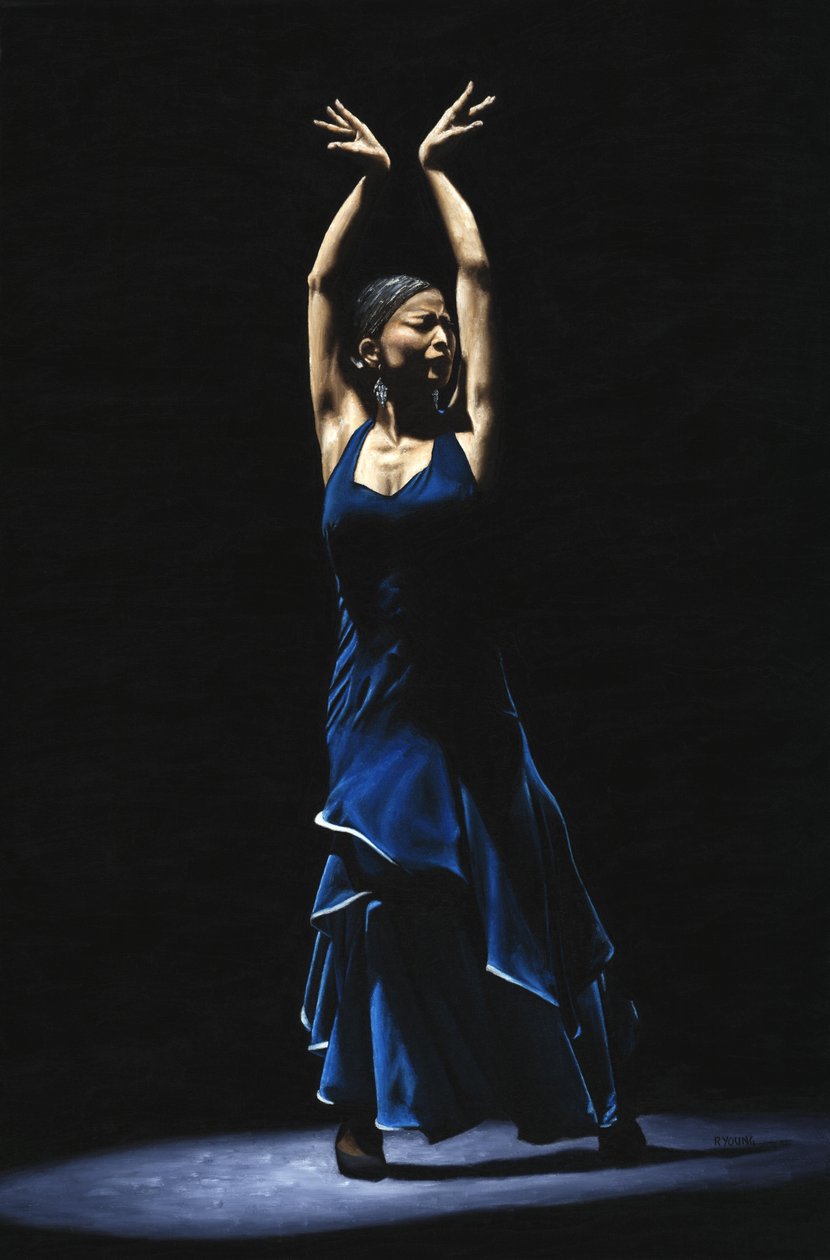 Bailarino de Flamenco a solo de Richard Young