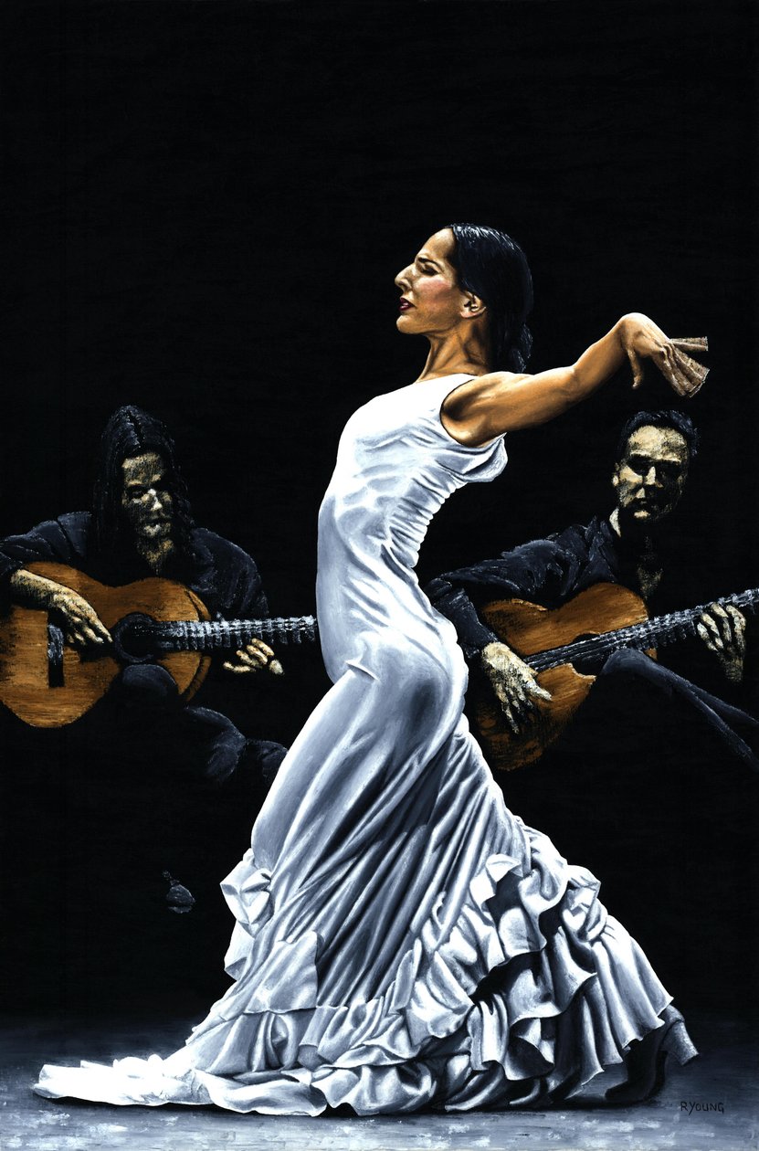 Concentração em Performance Flamenca de Richard Young