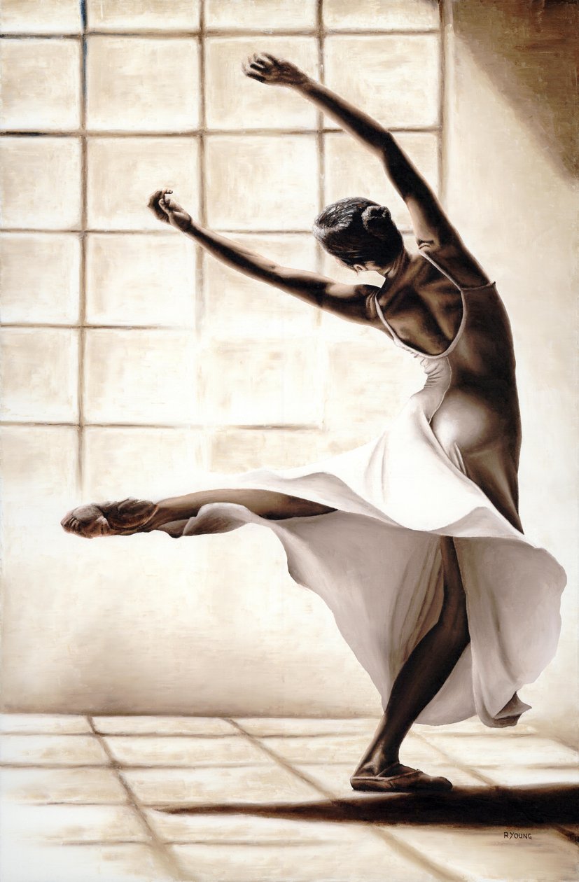 Finesse de dança de Richard Young
