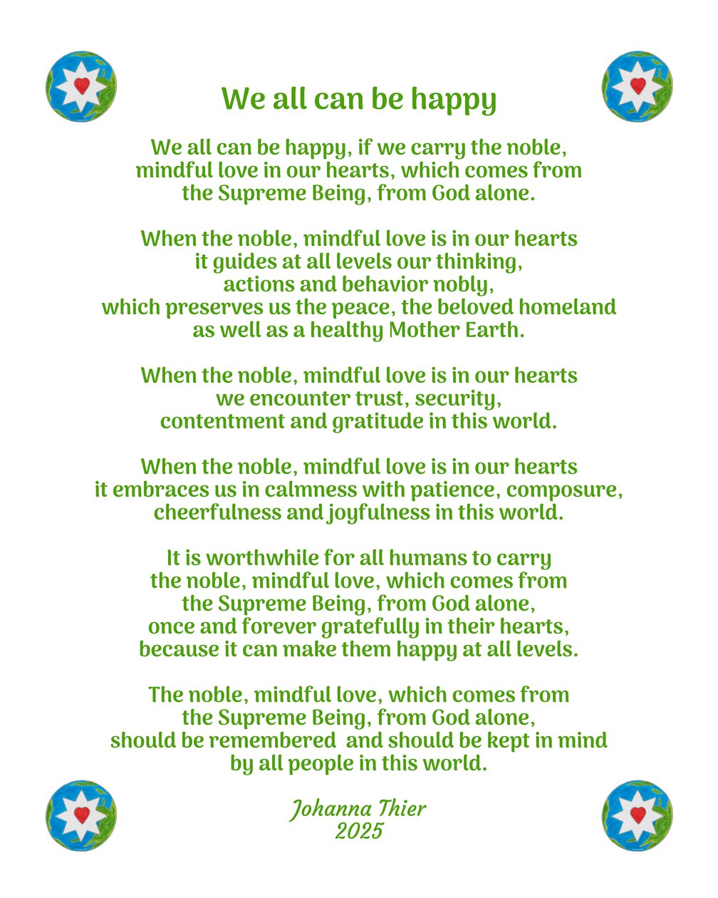 We all can be happy de Johanna Thier
