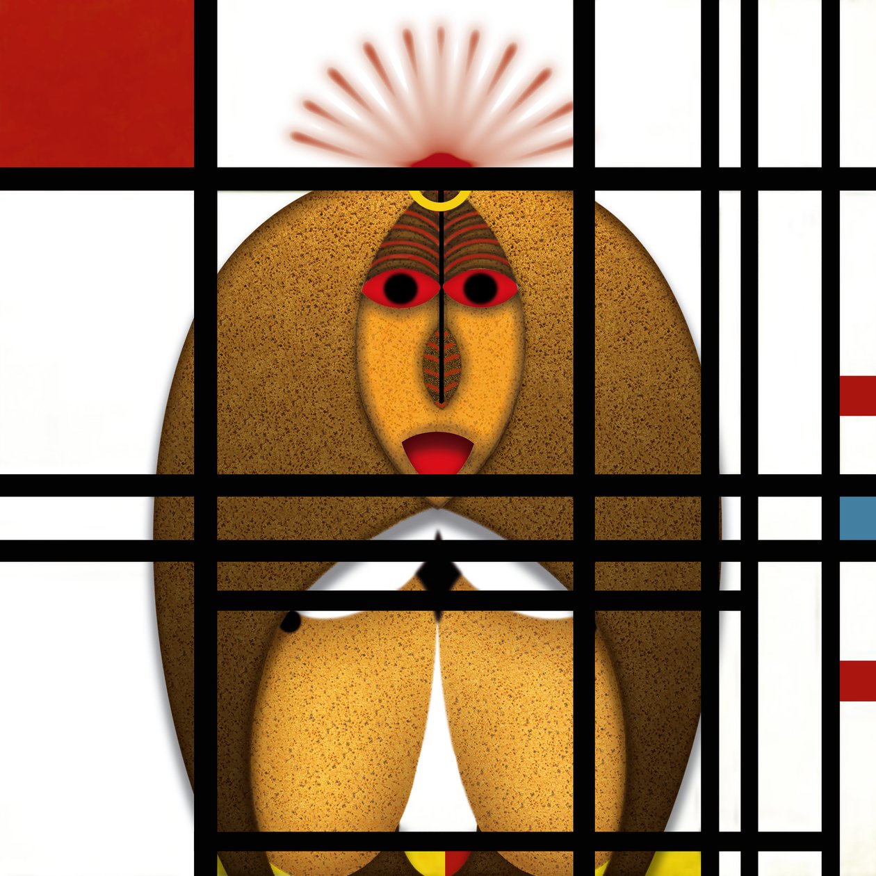 Lockdown (IV) - (aus der Serie Animal Rationale) de Alexander Eibach