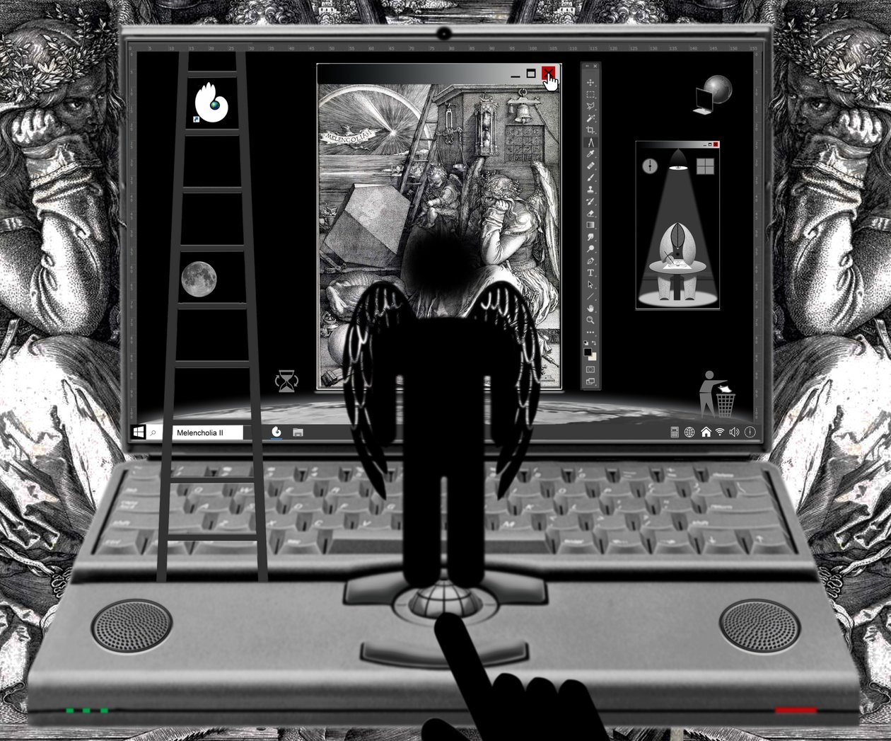 Melancholia II (da série: Windows) de Alexander Eibach