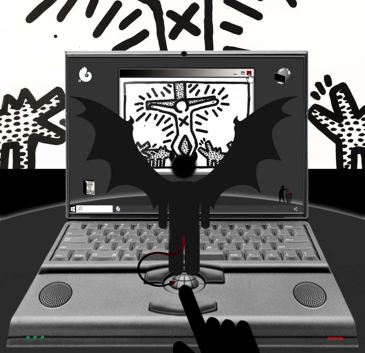 O Anticristo (V) - (da série: Windows) de Alexander Eibach