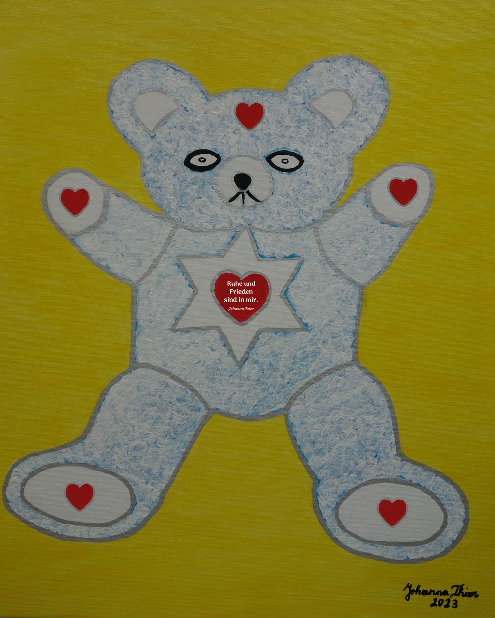 Peluche da paz de Rosental de Johanna Thier