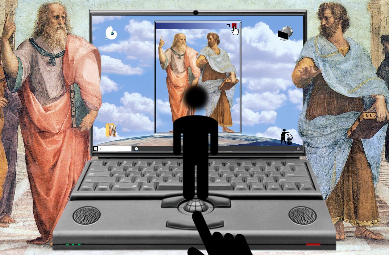 A conversa sem fim (da série: Windows) de Alexander Eibach