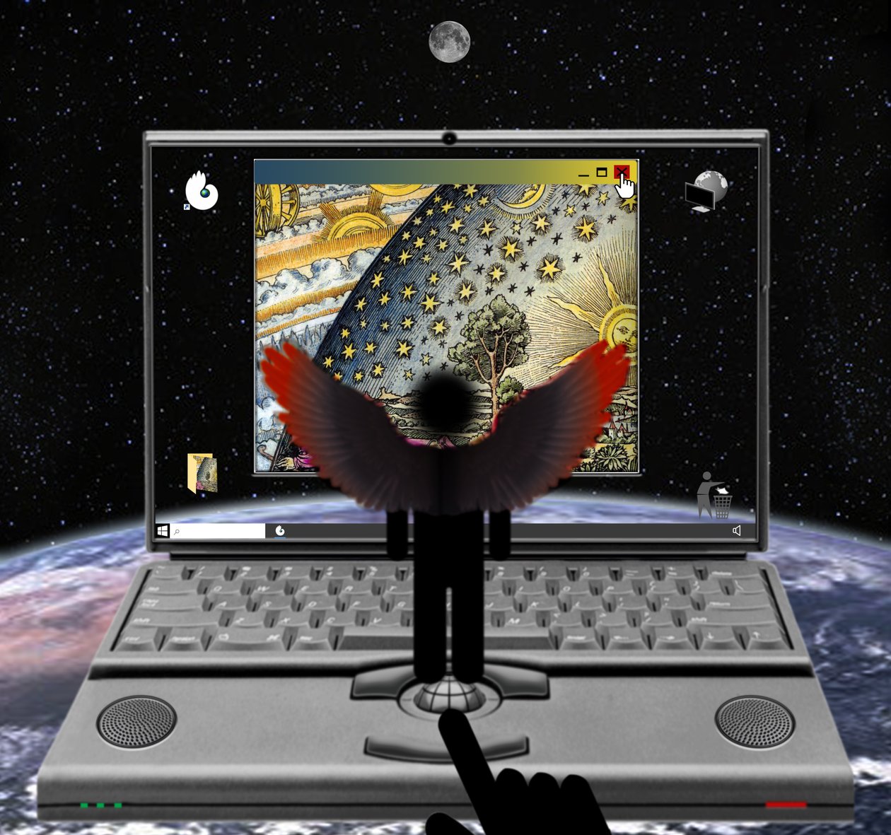 Icarus (II) (da série: Windows) de Alexander Eibach