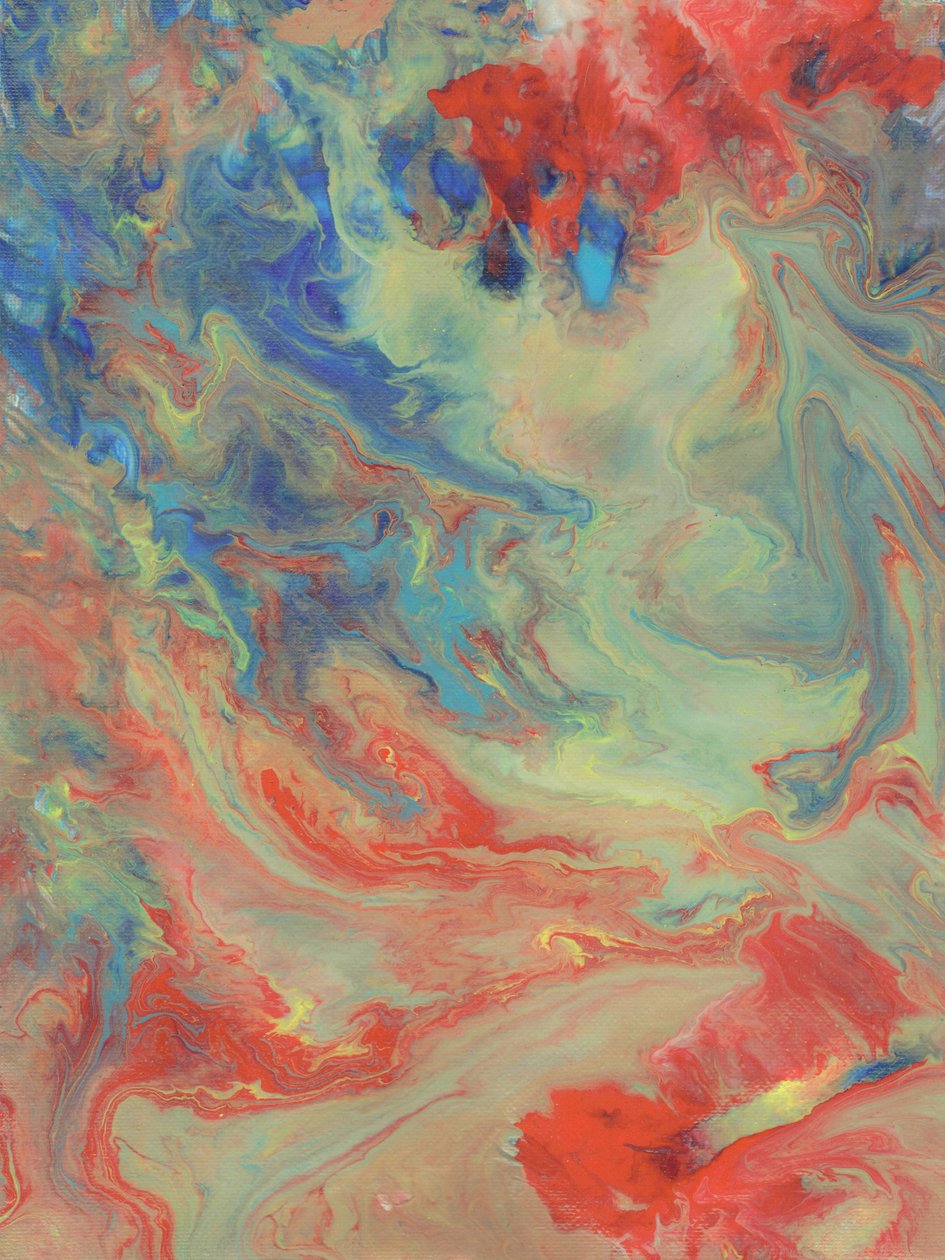 Arte abstrata relaxante de Albert Mansour