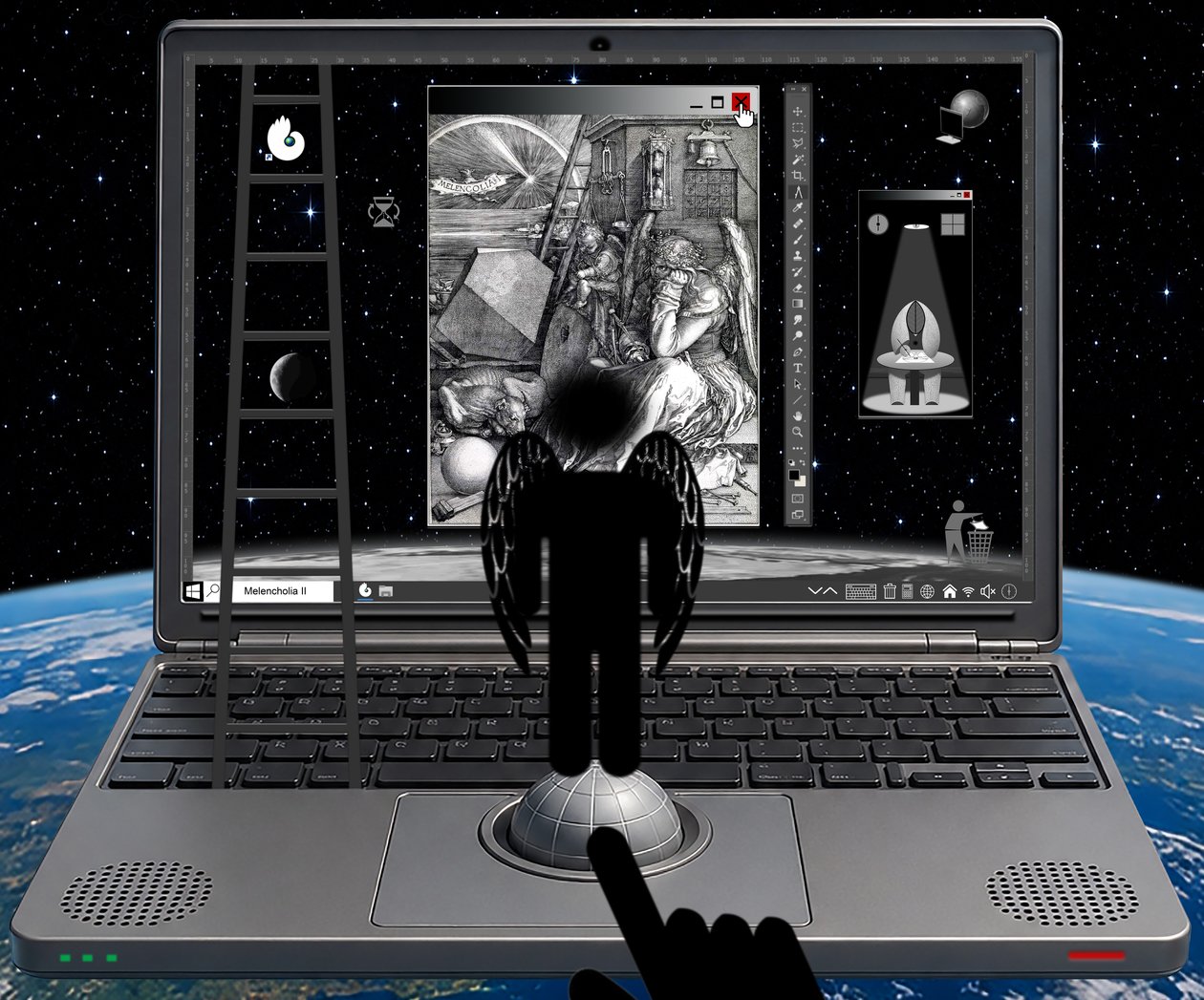 Melancolia II (da série Windows) de Alexander Eibach