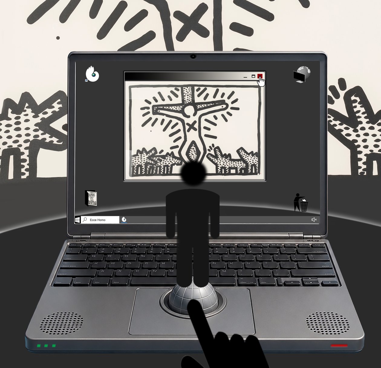 Ecce Homo (I) (da série Windows) de Alexander Eibach