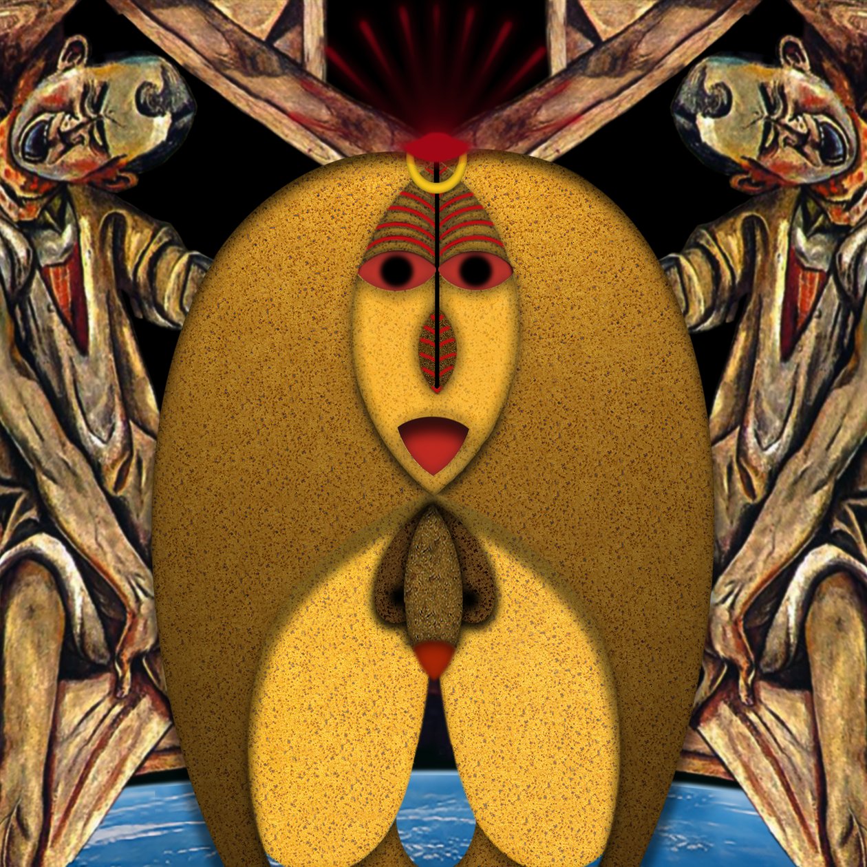 A leste do paraíso (II) (da série O animal histórico) de Alexander Eibach