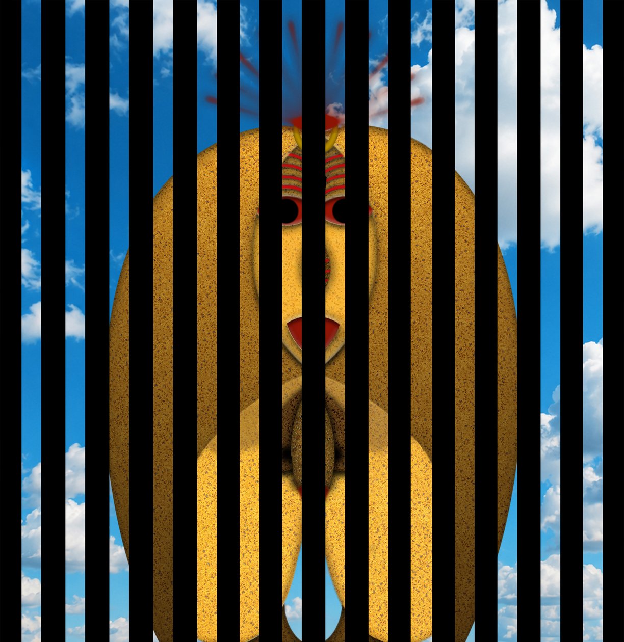 Do avesso (I) (da série O animal histórico) de Alexander Eibach