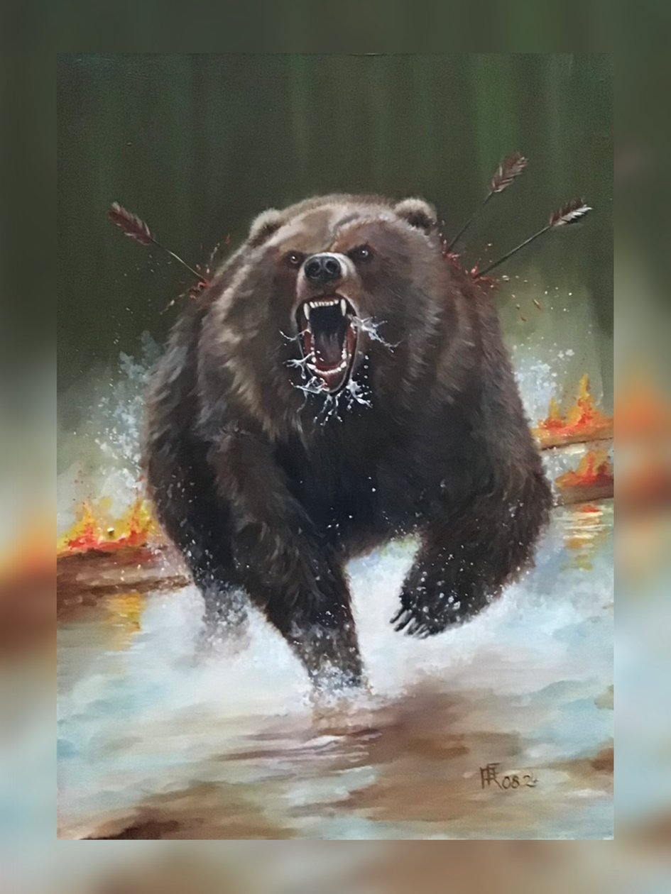 A última fúria (Urso atacante) de Faller Rüdiger - Tician