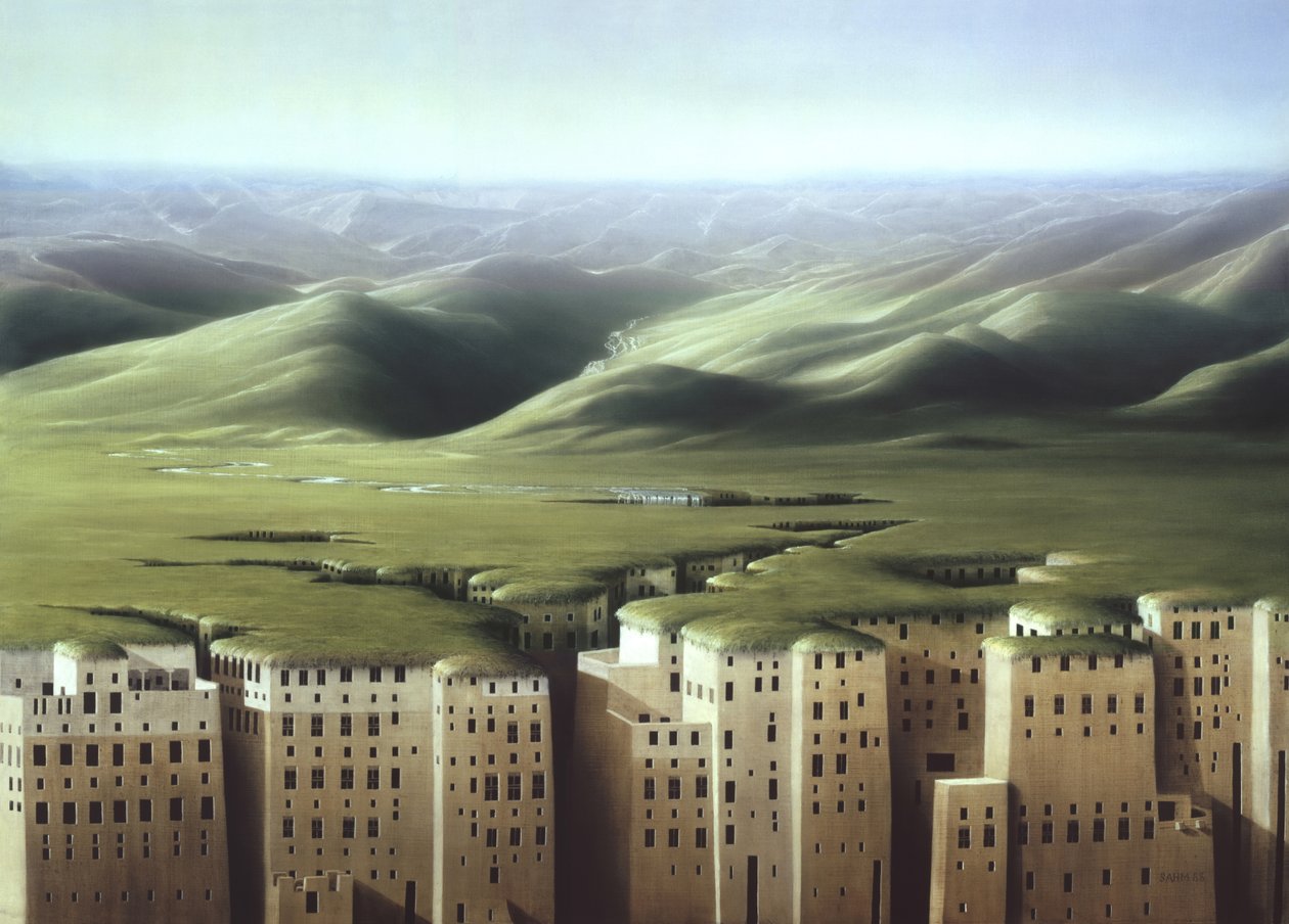 Centro da cidade de Hans-Werner Sahm