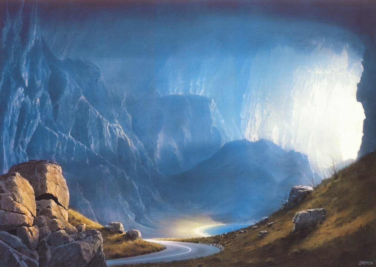 Passo de montanha de Hans-Werner Sahm