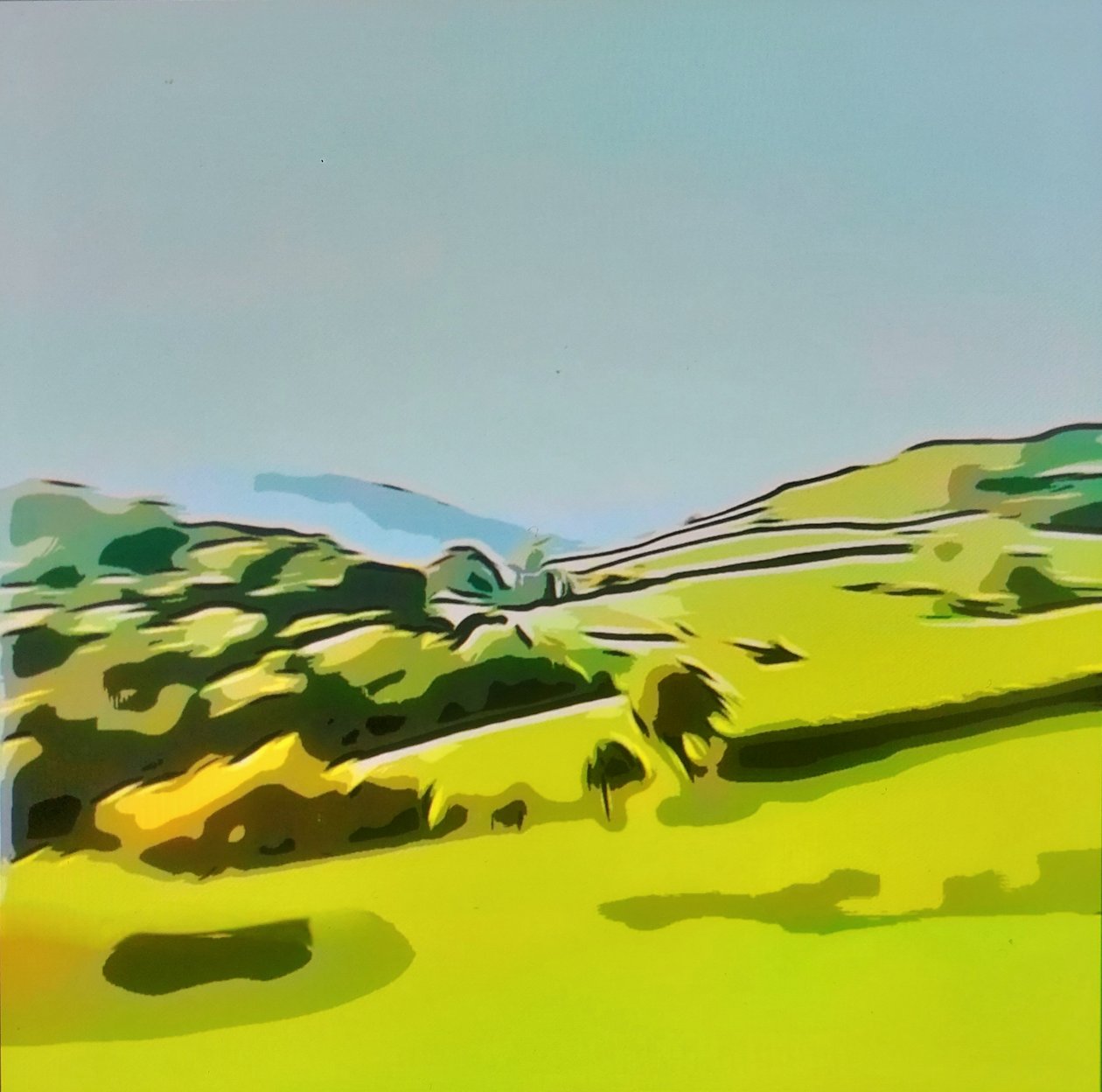 Digitale Landschaft 07 de M. Vet