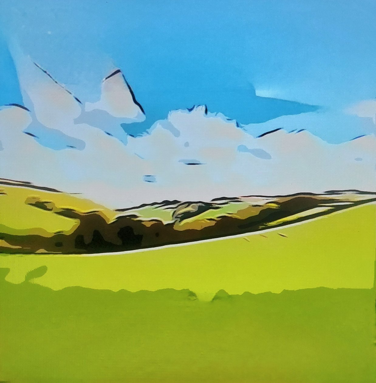 Digitale Landschaft 23 de M. Vet