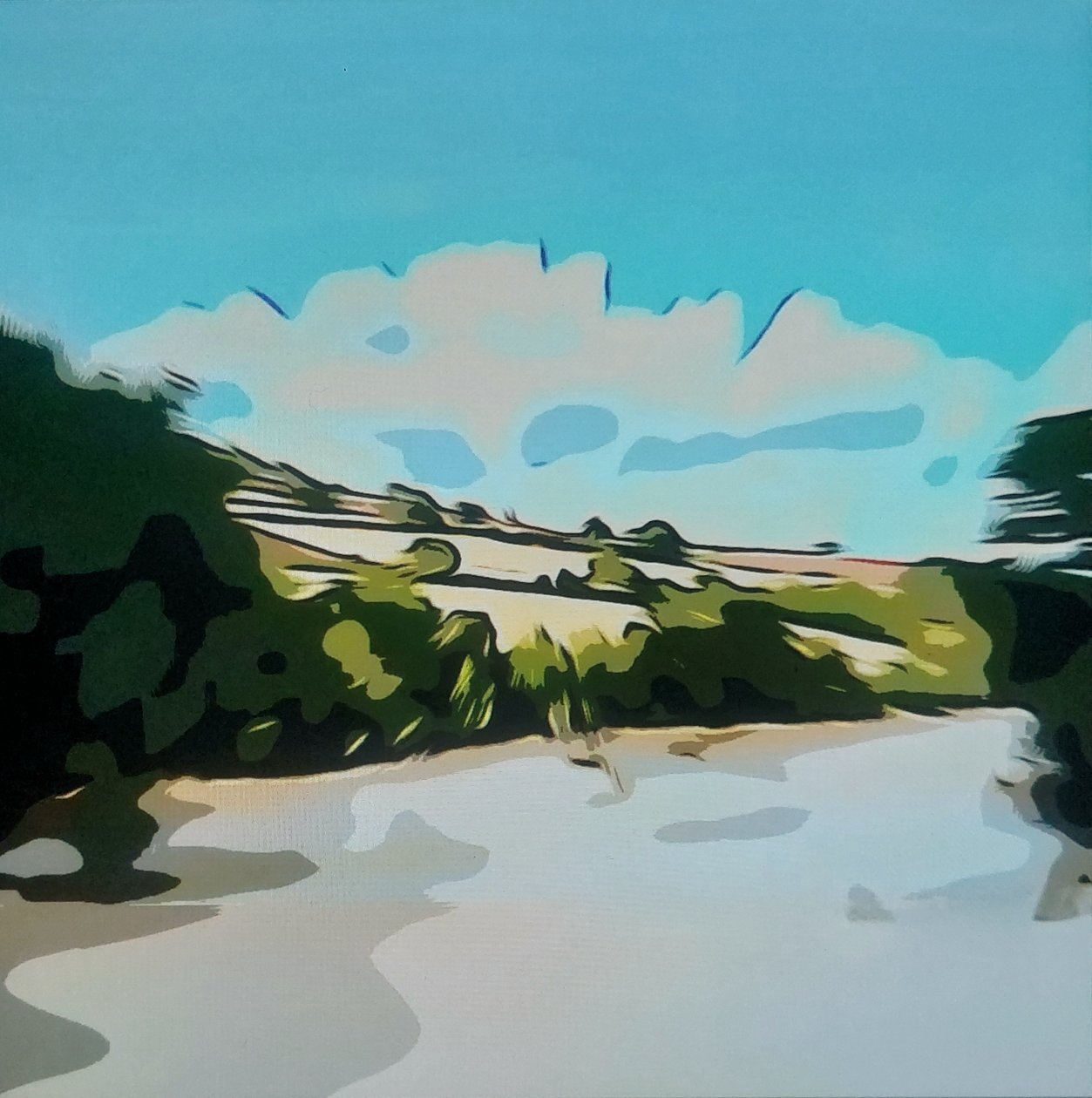 Digitale Landschaft 26 de M. Vet