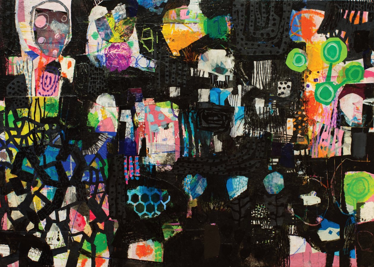 Black Abstraction 8 de OBOSHI