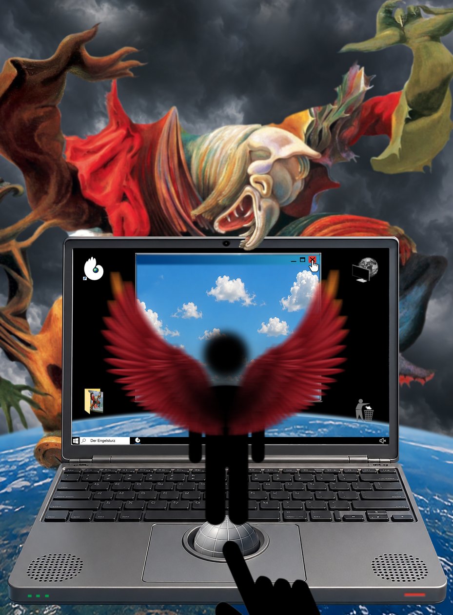 Engelssturz (aus der Serie WINDOWS) de Alexander Eibach