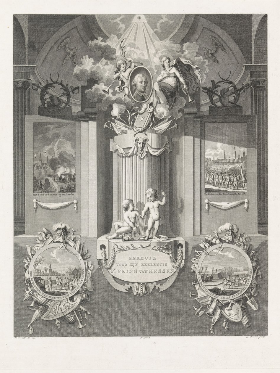 Jacques de Guise, Crônicas de Hainaut, frontispício de 1793 Cornelis