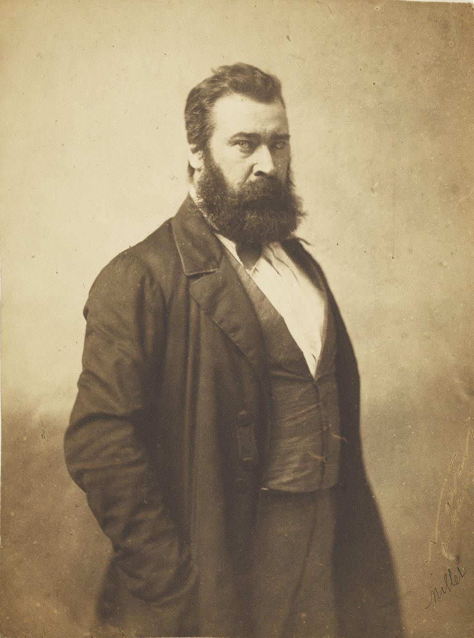 Jean-François Millet, 1856-58 (impressões de papel salgado de negativos de vidro) de Nadar