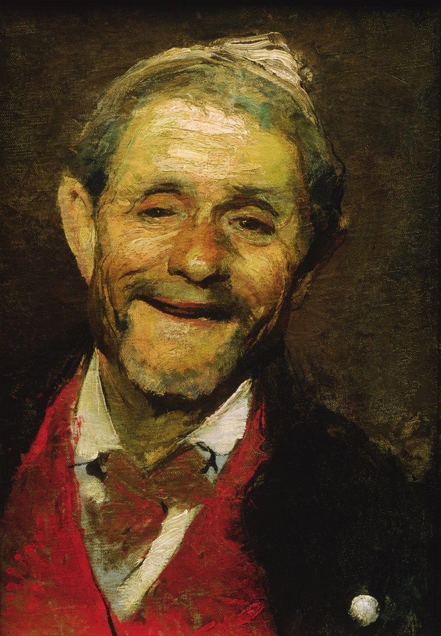 Velho homem rindo, 1881 de Alexander Beridze