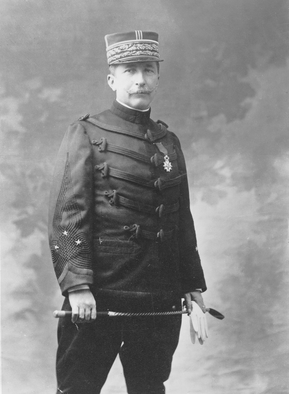 Retrato de Georges Picquart em uniforme de A. Bert